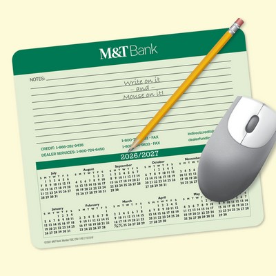 MousePaper® 7.25"x8.5"x.015" Calendar MousePad